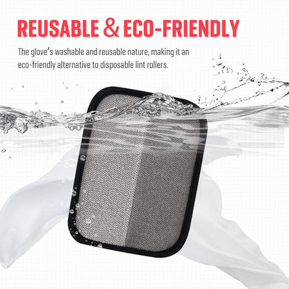 Pet Hair Removal Glove –Grooming Tool for Furniture & Pets