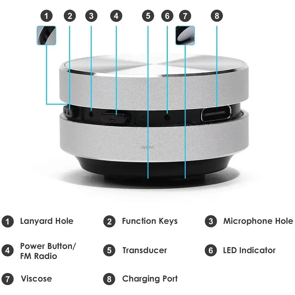 2025 Hummingbird Bone Conduction Speaker | TWS & FM