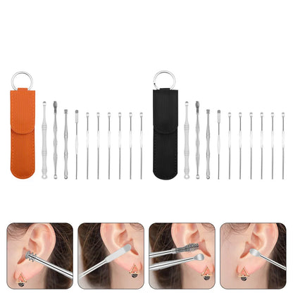 Spring Ear Wax Cleaner Tool Set