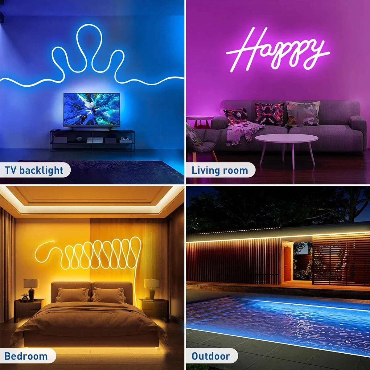 Faugettt GlowFlex RGB LED Strip