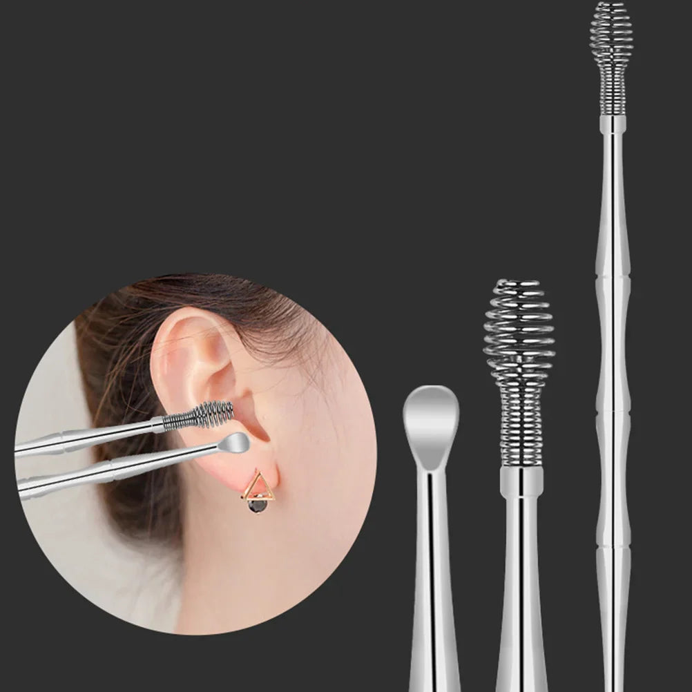 Spring Ear Wax Cleaner Tool Set