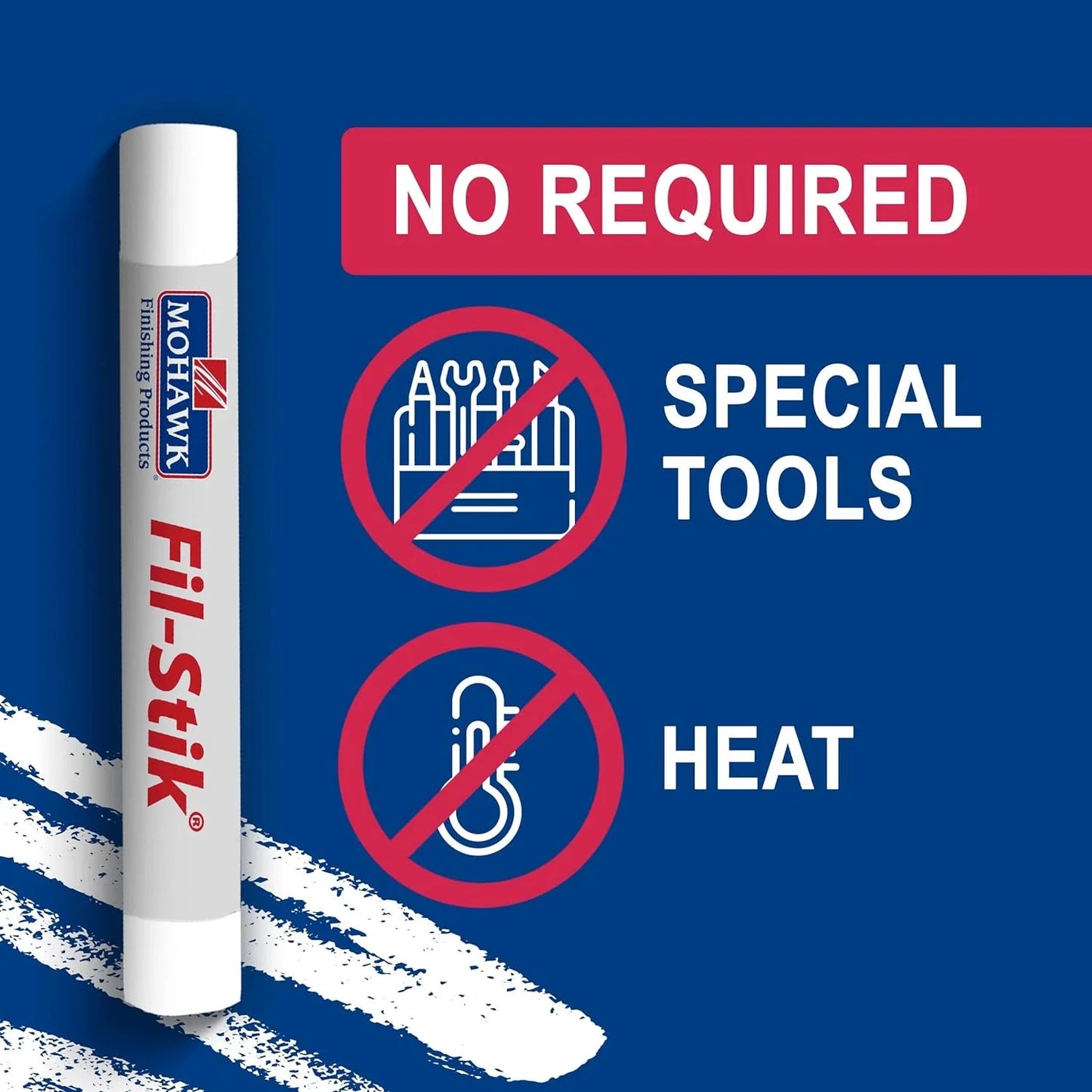Mohawk Fil-Stik Wood Filler Putty Stick – White M230-0202:
