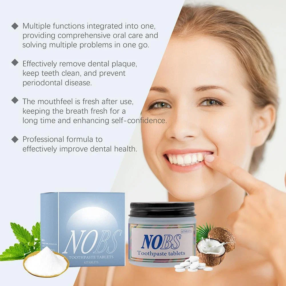 NOBS Natural Toothpaste Tabs
