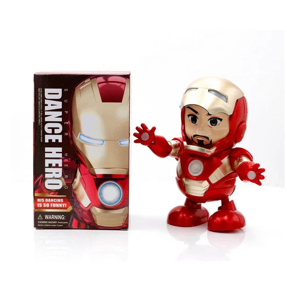 Iron Hero Dancing Robot Toy🤖